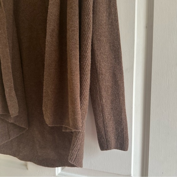 Kobi Halperin Women’s XS Brown Bryn Cashmere Cardigan Sweater Minimalist Classic - Picture 3 of 8